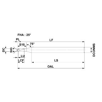 三菱マテリアル（株） 超硬ソリッドドリル DLE 超硬ソリッドドリル DLE0600S060P145 DP1020