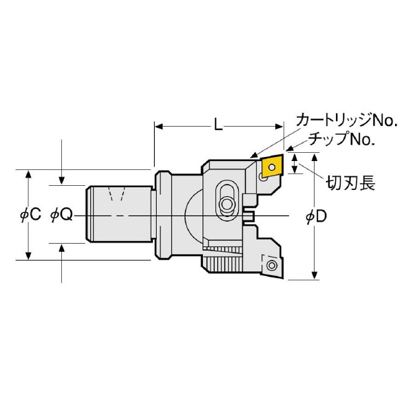 （株）日研工作所 バランスカットボーリングヘッド RAC バランスカットボーリングヘッド 16-RAC32-55E