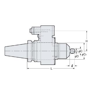 （株）日研工作所 エアタービンスピンドルツール NBT-HTS エアタービンスピンドルツール NBT50-HTS1500-146