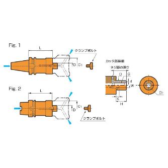 （株）ＭＳＴコーポレーション カッタ用アーバ BT40-FMH カッタ用アーバ BT40-FMH22.225-60-150