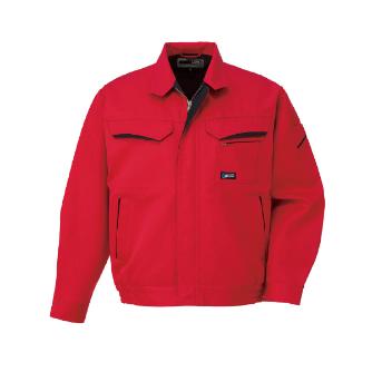 日新被服（株） ブルゾン 6305-37 ブルゾン 6305-37-S ﾚｯﾄﾞ