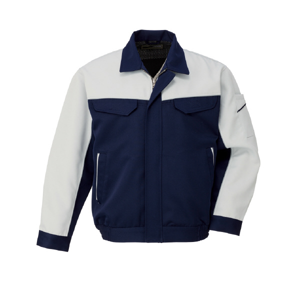 日新被服（株） ブルゾン 6306-96 ブルゾン 6306-96-L ﾈｲﾋﾞｰXｼﾙﾊﾞｰ