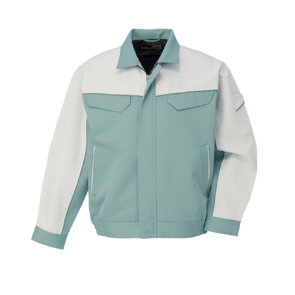 日新被服（株） ブルゾン 6306-104 ブルゾン 6306-104-L ｱｰｽｸﾞﾘﾝXｼﾙﾊﾞｰ