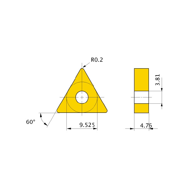 三菱マテリアル（株） 旋削用インサート TNMG 旋削用インサート（コーテッドサーメット） TNMG160402-FH MP3025