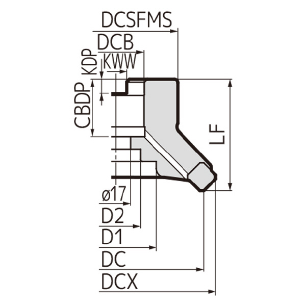住友電気工業（株） SEC－ウェーブミル カッタ WGXF-R ＳＥＣ－ウェーブミル　カッタ WGXF13100R