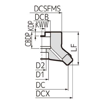 住友電気工業（株） SEC－ウェーブミル カッタ WGXF-R ＳＥＣ－ウェーブミル　カッタ WGXF13125R