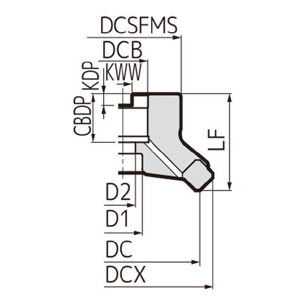 住友電気工業（株） SEC－ウェーブミル カッタ WGXF-R ＳＥＣ－ウェーブミル　カッタ WGXF13125R