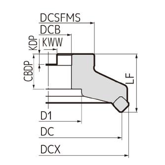 住友電気工業（株） SEC－スミデュアルミル カッタ DGC-R ＳＥＣ－スミデュアルミル　カッタ DGC13160R