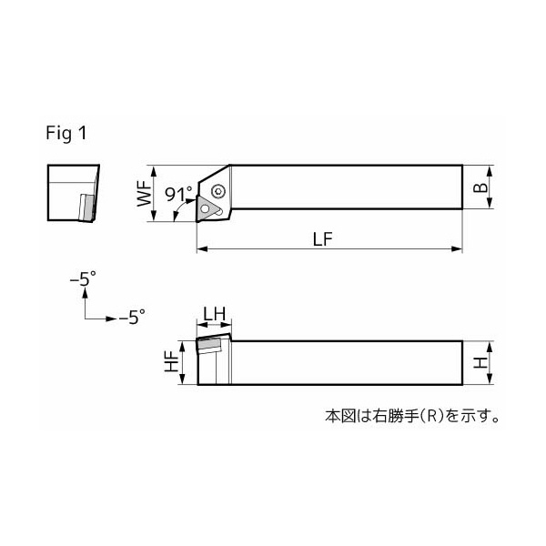 住友電気工業（株） SEC-外径バイト ホルダ PTFN ＳＥＣ－外径バイト　ホルダ PTFNL1616H16