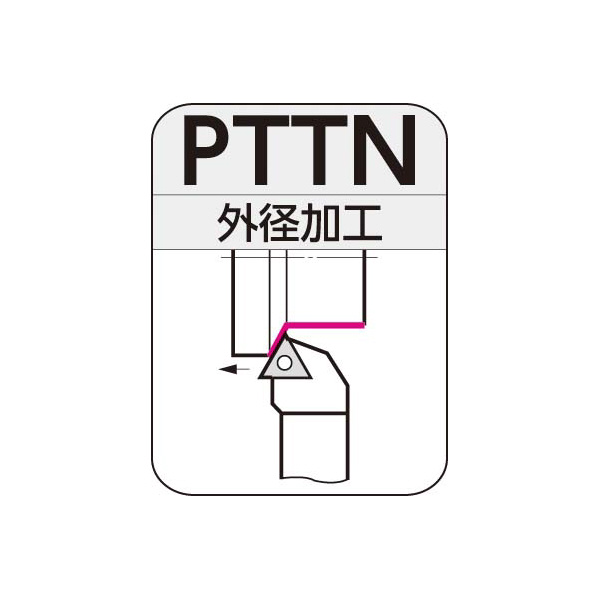 住友電気工業（株） SEC－外径バイト ホルダ PTTN ＳＥＣ－外径バイト　ホルダ PTTNR1616H16