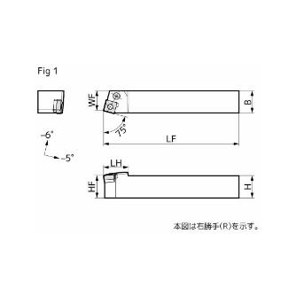 住友電気工業（株） SEC－外径バイト ホルダ PSBN ＳＥＣ－外径バイト　ホルダ PSBNR3232P15