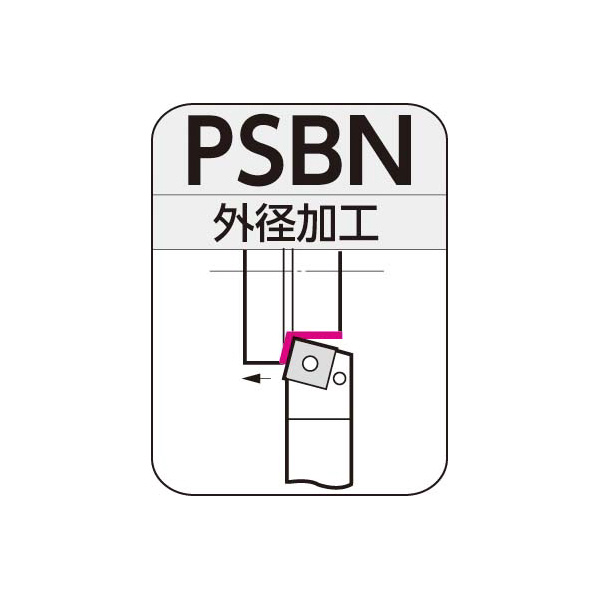 住友電気工業（株） SEC－外径バイト ホルダ PSBN ＳＥＣ－外径バイト　ホルダ PSBNL3232P19