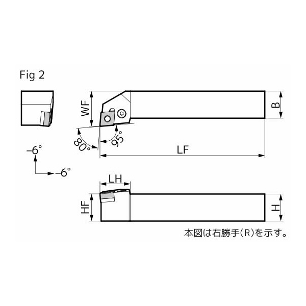 住友電気工業（株） SEC-外径バイト ホルダ PCLN ＳＥＣ－外径バイト　ホルダ PCLNL3232P19
