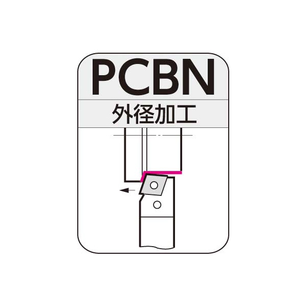 住友電気工業（株） SEC－外径バイト ホルダ PCBN ＳＥＣ－外径バイト　ホルダ PCBNR2020K12