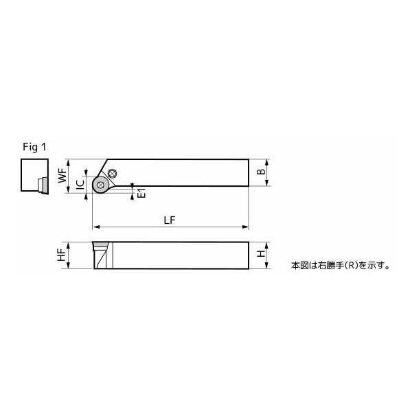 住友電気工業（株） SEC－外径バイト ホルダ PRGC ＳＥＣ－外径バイト　ホルダ PRGCL2020K10