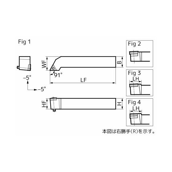 住友電気工業（株） SEC-外径バイト ホルダ ETGN ＳＥＣ－外径バイト　ホルダ ETGNL1616H1604
