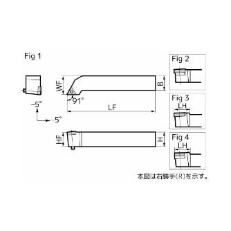 住友電気工業（株） SEC-外径バイト ホルダ ETGN ＳＥＣ－外径バイト　ホルダ ETGNR2020K1604W