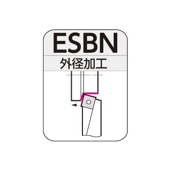 住友電気工業（株） SEC-外径バイト ホルダ ESBN ＳＥＣ－外径バイト　ホルダ ESBNR1212F09