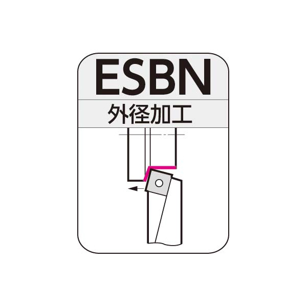 住友電気工業（株） SEC-外径バイト ホルダ ESBN ＳＥＣ－外径バイト　ホルダ ESBNR2020K12W