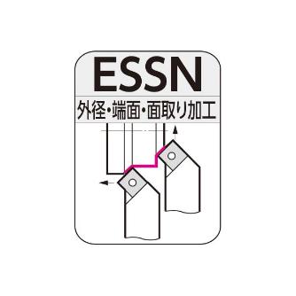 住友電気工業（株） SEC-外径バイト ホルダ ESSN ＳＥＣ－外径バイト　ホルダ ESSNR2525M12W