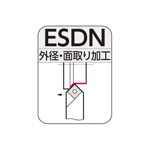 住友電気工業（株） SEC－外径バイト ホルダ ESDN ＳＥＣ－外径バイト　ホルダ ESDNL1212F09