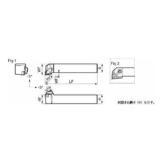 住友電気工業（株） SEC－ソリッドスミボロン用バイトホルダ FCLN ＳＥＣ－ソリッドスミボロン用バイトホルダ FCLNR2525-43