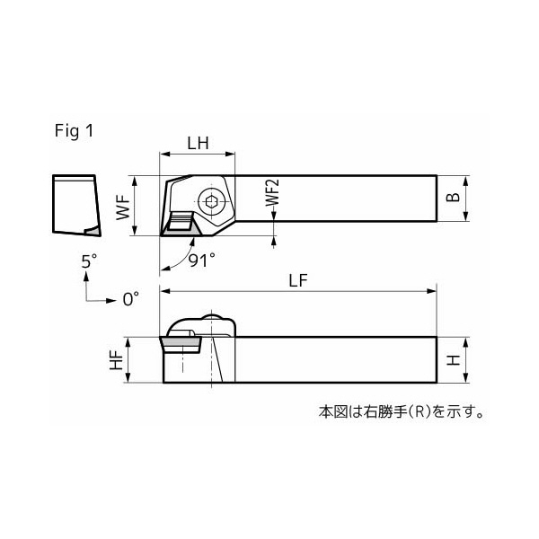 住友電気工業（株） SEC－外径バイト ホルダ CTGP ＳＥＣ－外径バイト　ホルダ CTGPR2525-N16