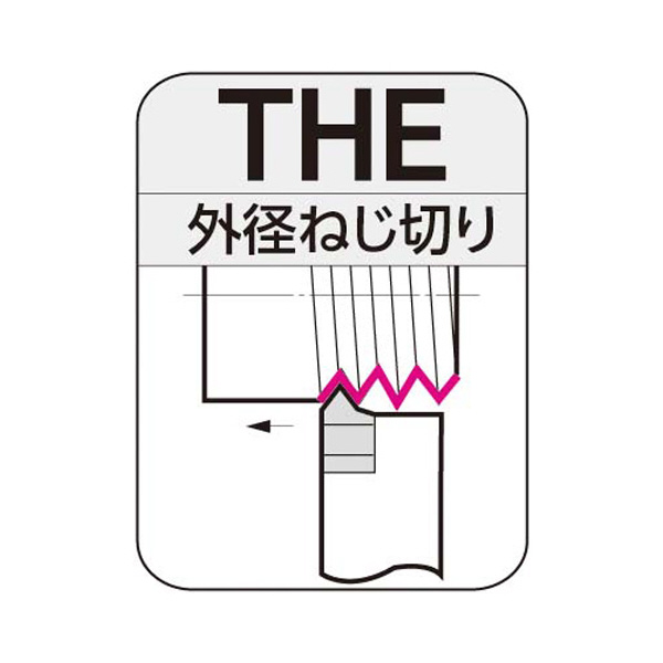 住友電気工業（株） SEC－ねじ切りバイト ホルダ THE ＳＥＣ－ねじ切りバイト　ホルダ THER1010-33