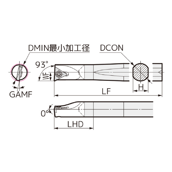 住友電気工業（株） SEC－ボーリングバイト C-STUB ＳＥＣ－ボーリングバイト C08M-STUBL0601-08