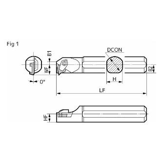 住友電気工業（株） SEC－ねじ切りバイト ホルダ THI ＳＥＣ－ねじ切りバイト　ホルダ THIR-216