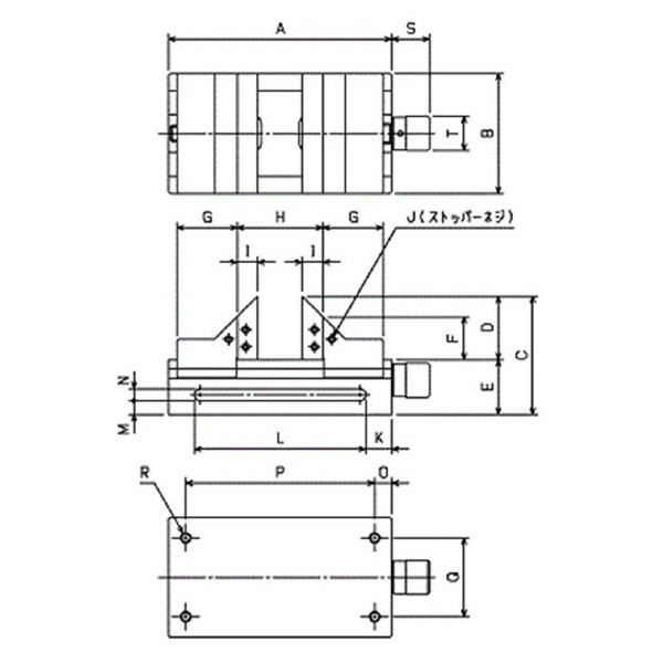 日本オートマチックマシン（株） 両締めバイス MF 両締めバイス MF60W-SL