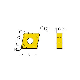 サンドビック（株） TーMaxP チップ 【C】 CNMG Ｔ－ＭａｘＰ　チップ　【Ｃ】 CNMG 09 03 04-MF 2025