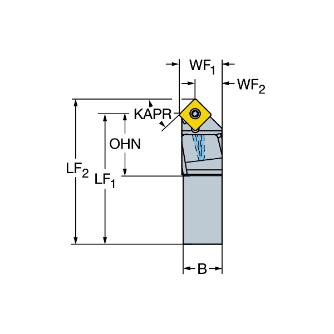 サンドビック（株） コロターン107 シャンクバイト SSDC コロターン１０７　シャンクバイト　【Ｆ】 SSDCL 2525M 09HP