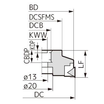 住友電気工業（株） SEC－エースミル カッタ CHG ＳＥＣ－エースミル　カッタ CHG4080R