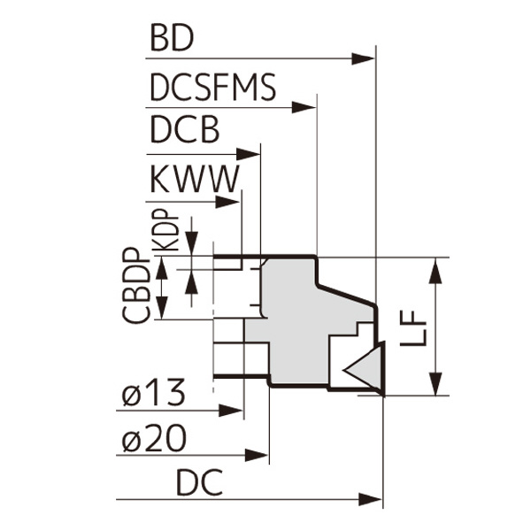 住友電気工業（株） SEC－エースミル カッタ CHG ＳＥＣ－エースミル　カッタ CHG4080R