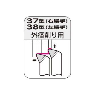 住友電気工業（株） JIS型超硬バイト 37 ＪＩＳ型超硬バイト 37-2 G10E