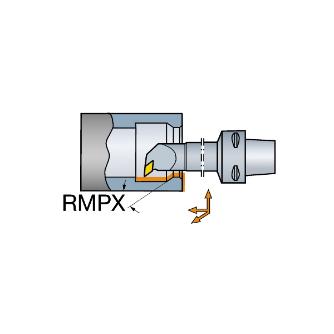 サンドビック（株） TーMaxP カッティングヘッド 【F】 C6-PDUN Ｔ－ＭａｘＰ　カッティングヘッド　【Ｆ】 C6-PDUNR-35175-15M1