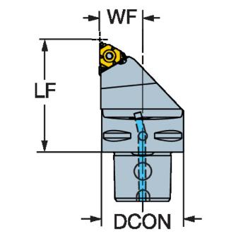 サンドビック（株） コロスレッド266ねじ切りヘッド 【F】 C6-266 コロスレッド２６６ねじ切りヘッド　【Ｆ】 C6-266RFAZ33075-16