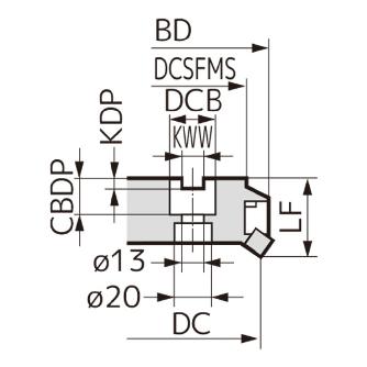 住友電気工業（株） SEC－エースミル カッタ APG ＳＥＣ－エースミル　カッタ APG4080R
