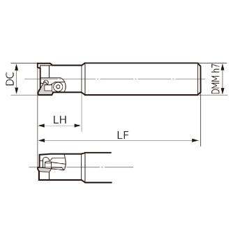 住友電気工業（株） SEC－マルチミル エンドミル CHE ＳＥＣ－マルチミル　エンドミル CHE2022R