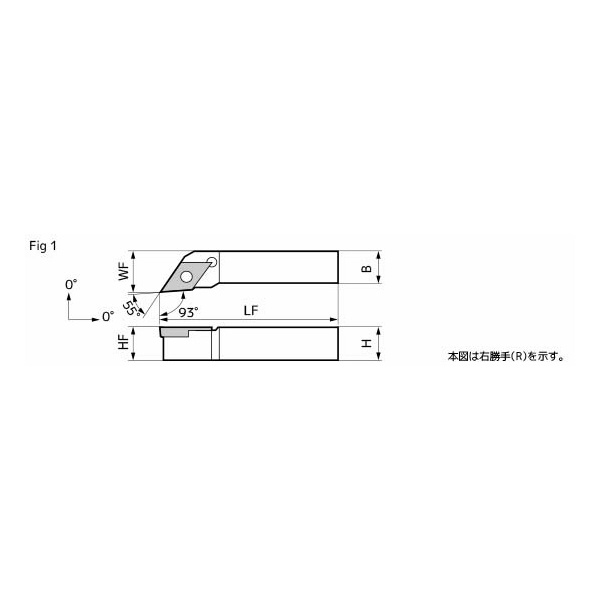 住友電気工業（株） SEC-外径バイト ホルダ SDJC ＳＥＣ－ミニバイト　ホルダ SDJCR1212H11