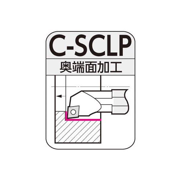 住友電気工業（株） SEC－ボーリングバイト C-SCLP ＳＥＣ－ボーリングバイト C12M-SCLPR0802-16
