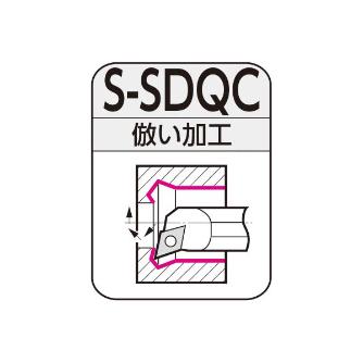 住友電気工業（株） SEC－ボーリングバイト S-SDQC ＳＥＣ－ボーリングバイト S10M-SDQCR0702-13