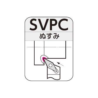 住友電気工業（株） SEC-外径バイト ホルダ SVPC ＳＥＣ－ミニバイト　ホルダ SVPCL2525M16
