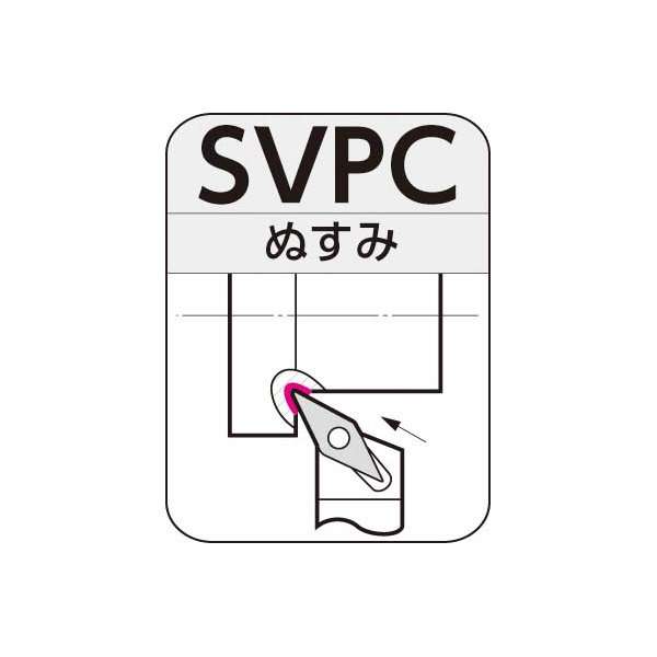 住友電気工業（株） SEC-外径バイト ホルダ SVPC ＳＥＣ－ミニバイト　ホルダ SVPCL2525M16