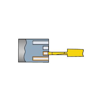 サンドビック（株） コロターンXS インサートバー 【C】 CXS-08 コロターンＸＳ　インサートバー　【Ｃ】 CXS-08F200-8015AL 1025