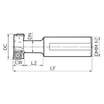 住友電気工業（株） SEC－Tスロットカッタ エンドミル TSE ＳＥＣ－Ｔスロットカッタ　エンドミル TSE2125