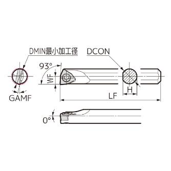 住友電気工業（株） SEC－ボーリングバイト S-SWUB ＳＥＣ－ボーリングバイト S05H-SWUBL0601-06K