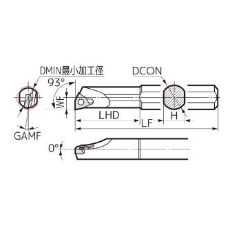 住友電気工業（株） SEC－ボーリングバイト S-SWUB ＳＥＣ－ボーリングバイト S10K-SWUBL0802-12