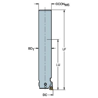 サンドビック（株） コロボア825カッティングユニット【E】 825 コロボア８２５カッティングユニット【Ｅ】 825-36TC06-A25